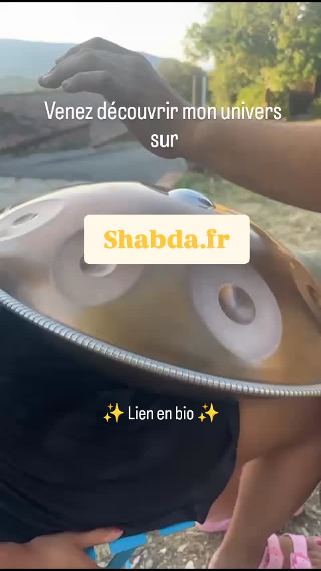 ✨ Shabda.fr est en ligne ! ✨
Le handpan au service de vos émotions :
🎶 Cours : Apprenez l'instrument le plus relaxant du monde, chez vous ou en ligne.
💍 Prestations : La mélodie parfaite pour rendre votre mariage ou événement absolument unique.
Un clic pour découvrir la magie : Lien dans la Bio !
#shabda #handpan #musique #meditation