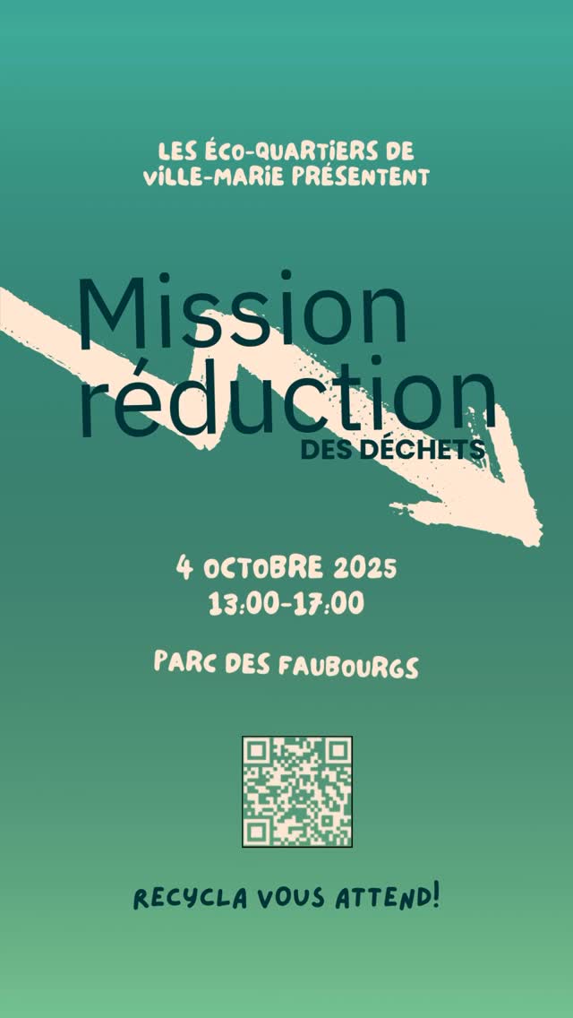 🤩 C’est demain!
📆 4 octobre 2025 | 13h-17h
📍 Parc des Faubourgs
🆓 Gratuit
_
@reductiondechet
@ecoquartierpetermcgill
@regroupementeq
@centrevillemontreal
@sollicite.qc
@shiftconcordia