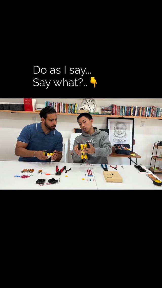 “Do as I say” is NOT the way kids learn best.
Kids never learn from teachers talking at them-we need to engage, interact and create opportunities for trial , error and discussions.
Our kids need to feel empowered and motivated by teachers!
So make sure they are in the right hands:
So, remember these 3 factors to consider when thinking about your child’s education:
1. How proficient is the teacher?
This is not about how long teachers have been teachers.
Let’s face it..some teachers are amazing even though they haven’t been teaching for decades and others have just been teaching for decades. It’s about engagement, connection and their ability to take a subject and teach it in a way that children understand.
2. What is the school’s guiding principles? Does the school’s culture align with what I believe in as a parent?
3. Class size: The larger the class size, the less attention each child can receive.
Come see the difference of our classes- math, reading, writing classes & our science workshop collaborations with @the_stemiverse
#golearnpods #academicexcellence #queensparents #nycparents #smallgrouplearning #afterschoolprograms #smallgrouplearning #tutoringnyc #kidsnyc #momlife #dadlife