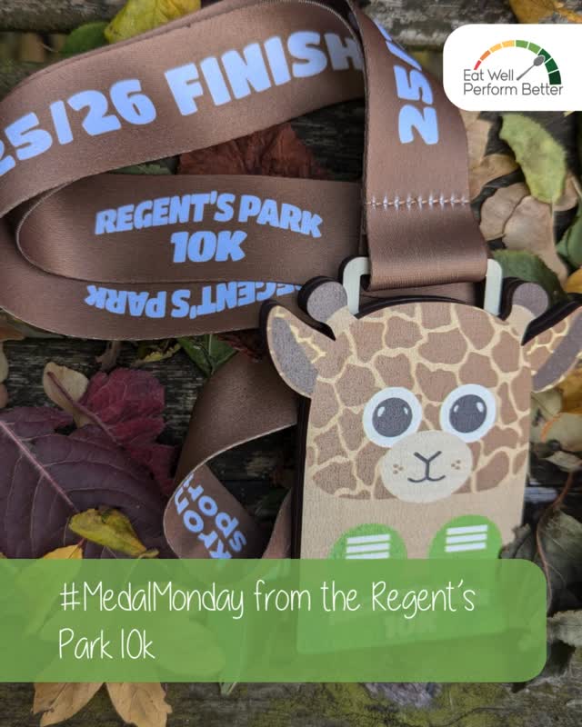 🏅 #MedalMonday from the Regent’s Park 10K!
I’m an ultra runner at heart, but this year I’ve been focusing on getting some speed back — and it’s working.
Track sessions with @kentac and a targeted training plan from @runwithholly helped me take almost 2 minutes off my February time 🙌
Progress takes time — in training and in nutrition.
The biggest gains come from consistency and trusting the process.
#MarathonTraining #RunningNutrition #RunnersOfInstagram #KentAC #MedalMonday