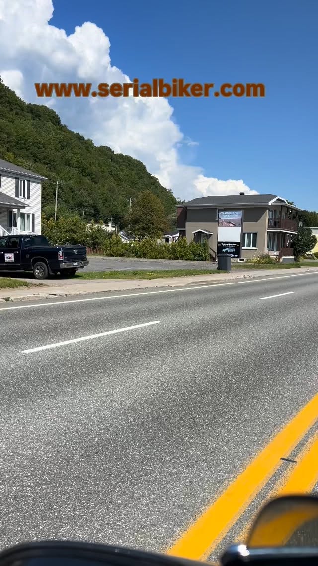 ⸻
🏍✨ On the road, every turn feels like a revelation.
In Ste-Anne-de-Beaupré, the asphalt tells stories of faith, freedom, and breathtaking landscapes.
The sanctuary, the hills, the sky full of clouds… it all blends into one feeling: riding is another way of praying.
#SerialBiker #OnTheRoad #SteAnnedeBeaupré #FreedomRide #RoadVibes