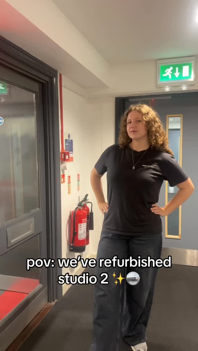 she’s had a glow up 😘🩵 #salford #salforduni #shocktok #studentradio