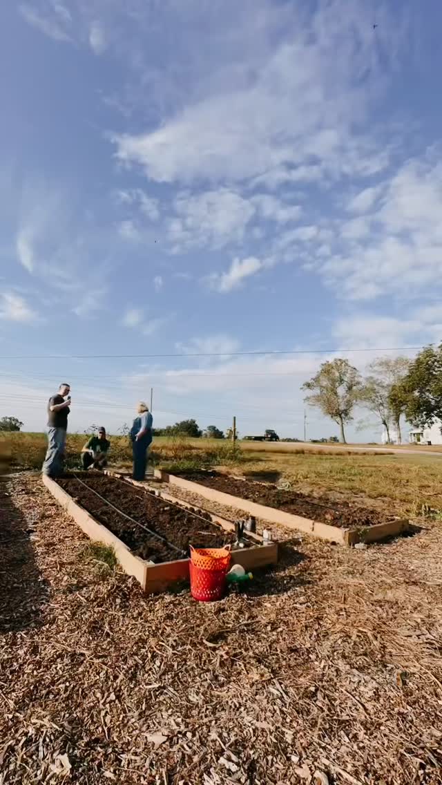 Garlic is now planted in the garden! We have loved serving our community through fresh food and are excited to continue in the coming year.
#garlic #gardening #farm