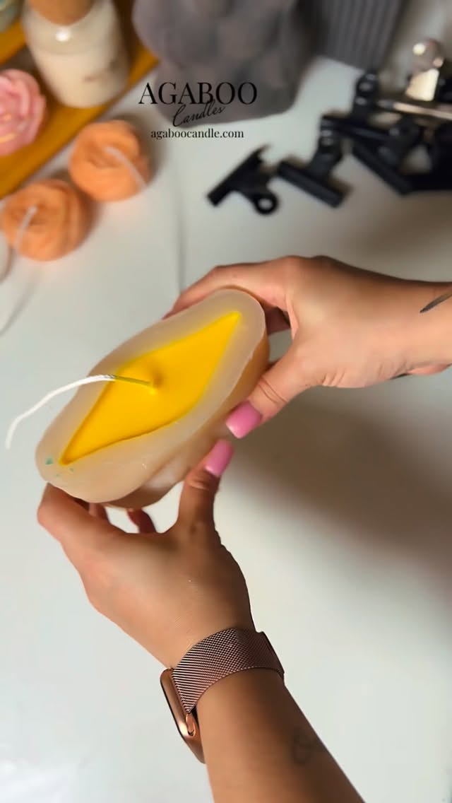 Candles, molds, materials are here - agaboocandle.com Worldwide shipping!