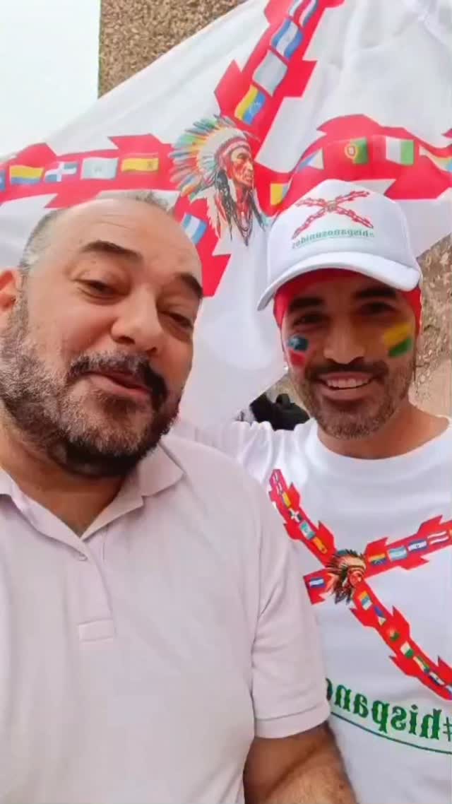 Con mi parcerito @alberto_hispanista 😁 #hispanosunidos #hispanidad #vivalahispanidad #somoshispanos #hermanos #hispanos #españa #madrepatria #hispanoamerica #culturahispana