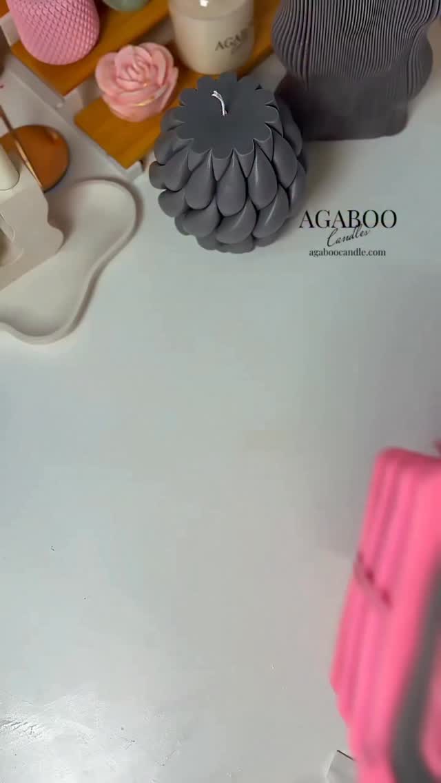 Candles, molds, materials are here - agaboocandle.com Worldwide shipping!