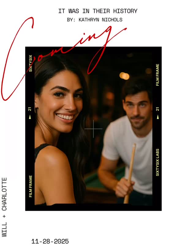 From the very beginning, there was something electric about them a quiet gravity that pulled them together no matter how far life tried to push them apart. Charlotte and Will were never just two souls passing by… they were two forces colliding. ✨
📖 Quote from It Was In Their History:
“Every time our eyes met, the world seemed to tilt — like gravity itself forgot what it was doing and decided to fall with me instead.” — Charlotte
#Love #LoveStory #MagneticLove #Bookstagram #UpComingBook #NewAuthor #WomensFiction #FictionalLove #TheirStory #LiteraryRomance #Romance #Soulmates #ForeverLove #SlowBurn #CatholicAuthor #ChristianAuthor #FictionReel #EmotionalStory #Books #newfiction