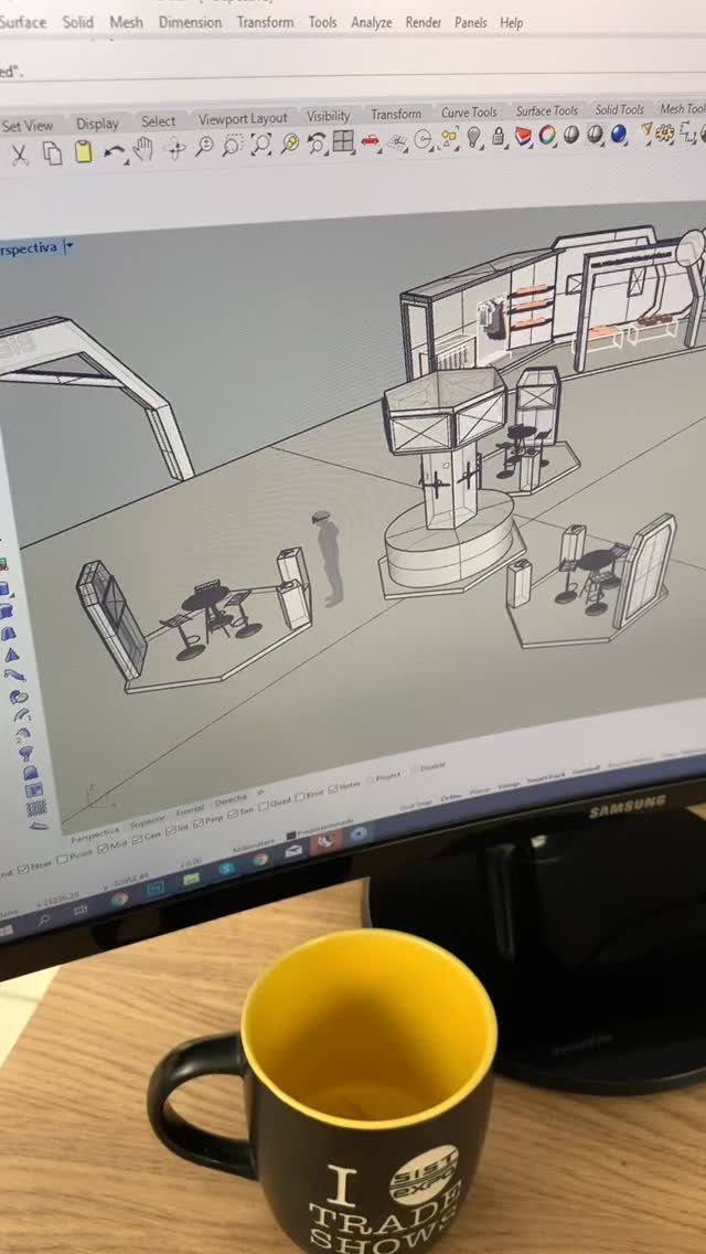 Every project starts with a concept lines, shapes, textures and light that little by little takes form through design and rendering.
Before construction begins, we visualize every angle, material and color to ensure the final result matches the vision perfectly. We don’t just imagine spaces we build them.
#WeMakeItHappen #SISTEXPO #DesignProcess #3DRender #StandDesign #ExhibitDesign #TradeshowLife #BehindTheDesign