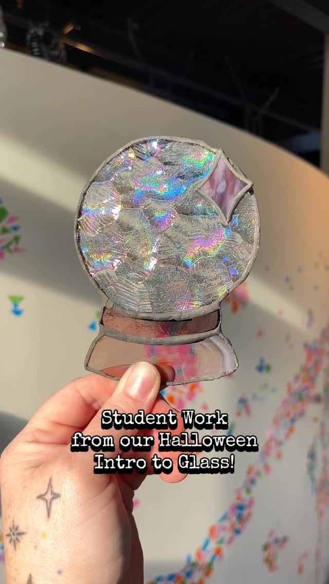 The student work from our class this past Sunday! I will be posting plenty more about this (including the patterns this time!) but we have a THIRD section of this class we just opened up for 11/2 - right after Halloween, of course taking place at @sayitwithglass ! These ladies absolutely killed it; in total beginners and look what they made in just a few hours! ANY questions about this class y’all are welcome to ask! #stainedglassartist #stainedglassart #carrboro #carrboronc #durhamartist #halloweenartwork
