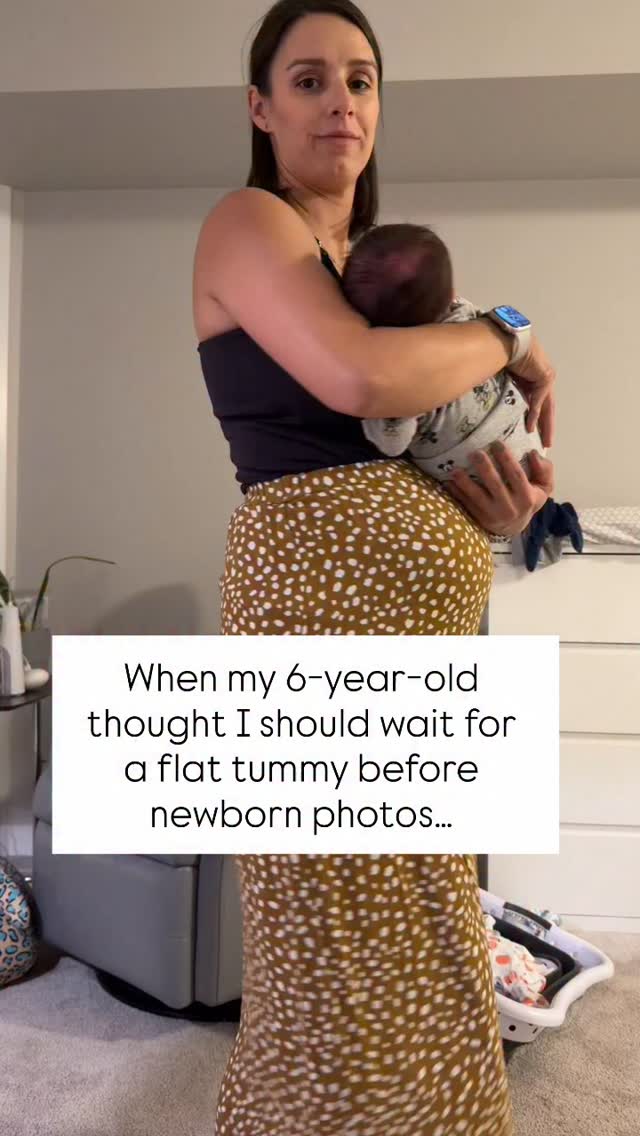 My daughter asked why I didn’t wait until my tummy was flatter to book newborn photos.
I told her…
I carried her brother for over 41 weeks.
My tummy won’t go back to flat right away.
And that’s okay.
Because these photos aren’t about how my body looks.
They’re about capturing how tiny he is, how short these newborn days are.
And most importantly this is how a mother looks after birth:
soft, beautiful, healing and enough.
That’s the message I want her to grow up knowing.
#postpartumtruth #postpartumbody #newbornphotos #motherhoodunplugged #honestmotherhood #postpartumjourney #postpartummoments #momlifebelike #newmomlife #newbornphotography #fourthtrimester #motherhoodintheraw #postpartumbelly #realmotherhood #bodyafterbaby