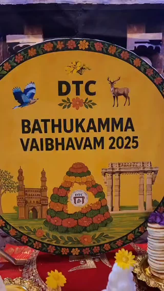 Detroit Telangana Community 2025 - Bathukamma Decorations #dtcmiusa #bathukamma2025 #detroittelanganacommunity #festivalofflowers🌺🌸🏵️🌻🌼