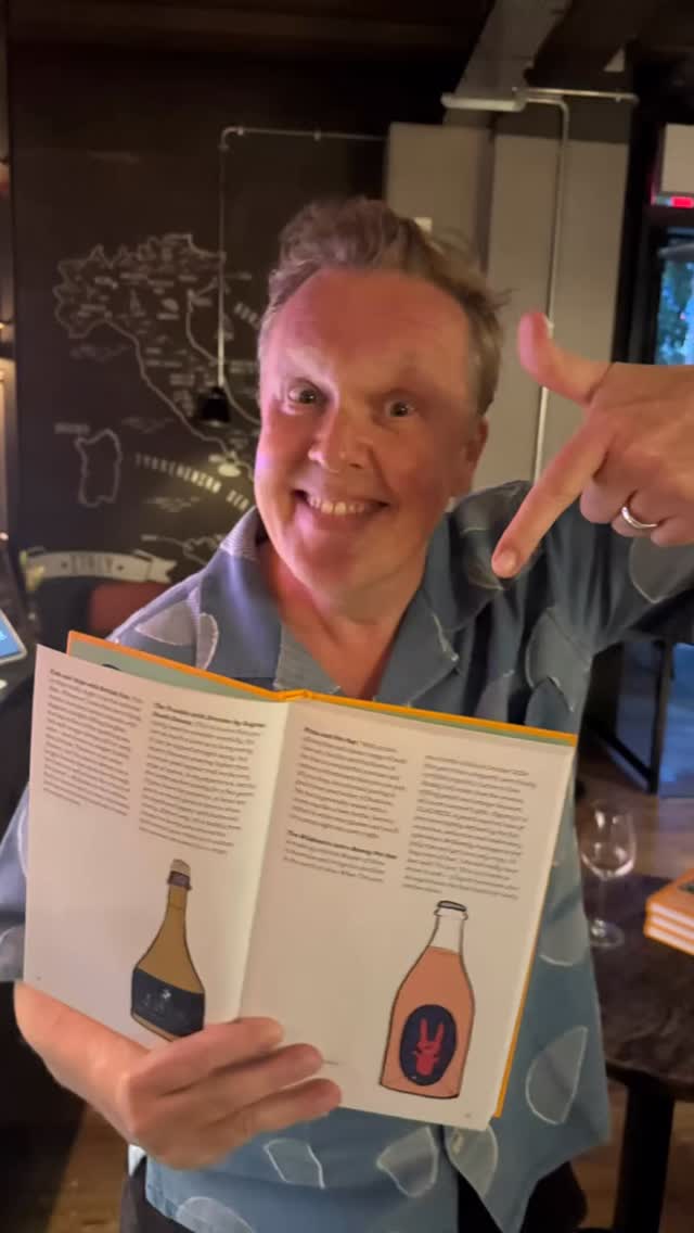 LOOK MUM!!
Weâre in a proper grown up book!
Last week Olly Smith launched his new book, WINE (Everything you need to know). I was invited to the launch as, to my great surprise, I get a name check on not one but two pages. In the glossary on wine terms, under pĂ©t-nat, then the Astro Bunny gets a feature (and picture!) all to herself in the chapter on top ten food and wine matches, with match #6 being Pizza + PĂ©t-Nat, and Astro Bunny âThis is a bottle to move in with - a liquid roommate who always knows the best tracks for every kitchen discoâ
Shucks đ
I feel seen đ
I could bang on about how good the book is (it is!) and how elegantly it sidesteps the traps and tropes of most beginner wine books. I like the way Olly tackles subjects instinctively knowing the priority (and anxiety) they occupy in a consumerâs mind; food first, but with a welcome caveat that matching with mood is equally important, and that six of the thirty âwines to try before you dieâ are Riesling. Nuff said.
What I do want to talk about is how my obscure little wines came to end up in such a book. I have no marketing department, no PR agent, I send my wines to very few journalists. But a couple of years ago Olly started name checking my Aussie pĂ©t-nats, often in the unlikely pages of Decanter magazine. And he didnât just write about the wines, he wrote about how they made him feel, and what I was trying to achieve.
Of the Astro Bunny âas bonkers as it is brilliantâŠ.liquid creativityâŠplayfulness and experimentationâ.
I canât overstate how rare this is. For a buyer, or journalist, to taste my wines in isolation, not knowing me, the context, the story, and yet instinctively understanding my objective in making the wine. Which is different from quality, closer to style, yet still subtly different. Olly understood that the aim, the obsessive, year-on-year aim, was to make wines that are FUN đ€©
Breaky Bottom Seyval 2018 was the welcome drink, and features as one of only two sparkling wines in Ollyâs bucket list, alongside Krug, Iâm sure Peter wouldnât have minded that
@ollysmith @vagabondwines @__flyte__ @breaky_bottom @oz.clarke @joluqu @alliancewine