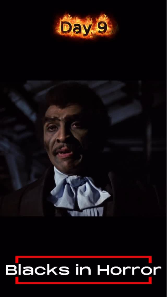 Day 9: We have a horror classic on our hands. This one was special growing up. My mom watched this one quite a bit. #horror #movieclassics #blackmedia #vampire #vamplife