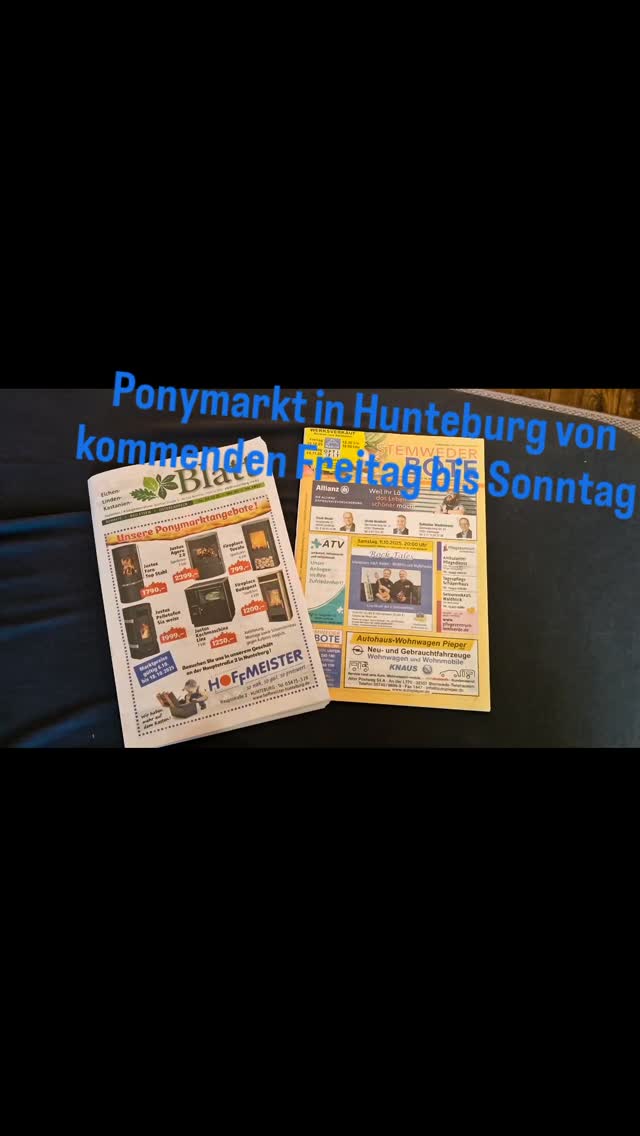 Du bist neugierig was Reflexintegration bedeutet?
Dann besuch mich auf dem Ponymarkt oder kontaktiere
Am kommenden Wochenende ist es wieder soweit.
Ponymarkt in Hunteburg
Ihr findet mich direkt neben Fahrrad Goda im Gewerbezelt.
#Ponymarkt #hunteburgerponymarkt #gewerbeschau #gewerbe #reflexintegration #entwicklung #schulanfang #schulstart #schulstart2025