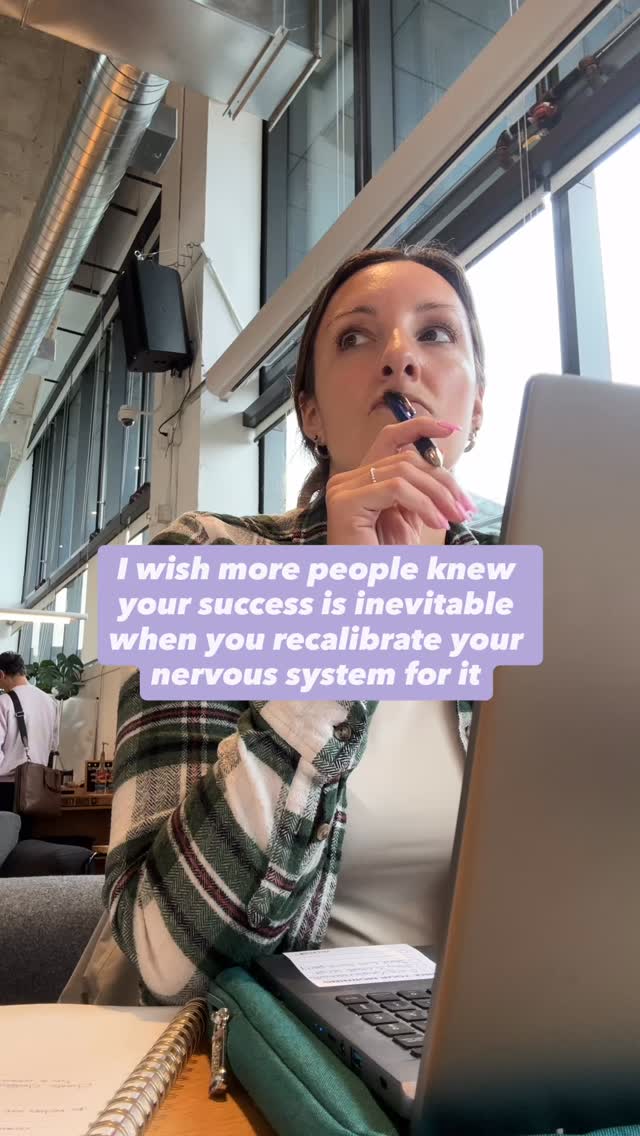 What’s the deal?
When your nervous system feels safe, your success stops feeling like a fight.
Recalibration isn’t about forcing your way forward…it’s about upgrading your inner state so the version of you who already has it can finally lead.
You’re not broken or blocked. Your system just needs new instructions for what “safe” feels like.
Follow for more neuroscience-backed ways to regulate, rewire, and rise 💜
#nervoussystemregulation #recalibration #subconsciousreprogramming #cultivatingcalm #neurosciencecoach #selfleadership #alignment #innerwork #mindbodyconnection #purposedriven #rootedandrising #nervoussystemhealing #successmindset #holisticgrowth #easeoverhustle