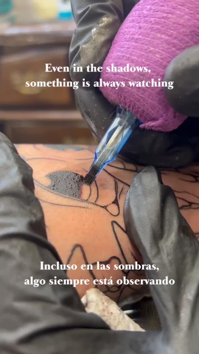 Even in the shadows, something is always watching 👀