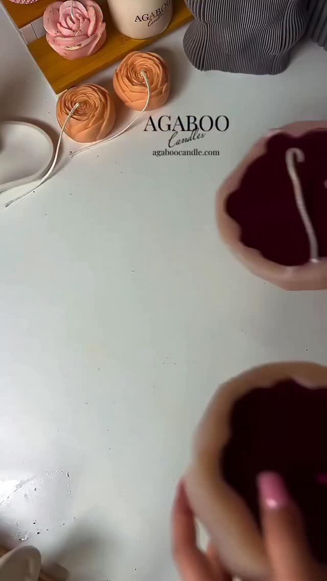 Candles, molds, materials are here - agaboocandle.com Worldwide shipping!