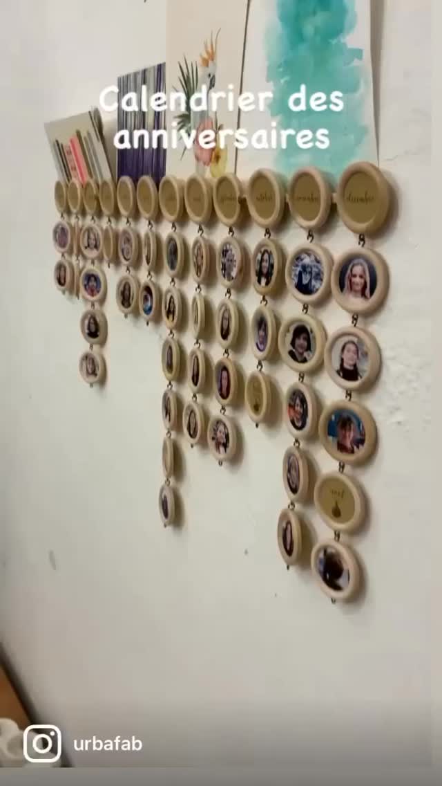 Calendrier des anniversaires…pour penser à ceux qu’on aime !
.
#urbafab #activiteforkids #bois #activitemanuelle #marseillekids #woodworking #tiragephoto #happybirthday #pourvous #ateliercreatif #stagevacances