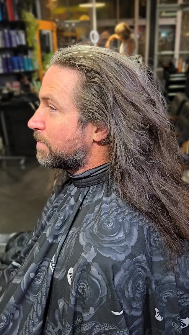 Transformation! This was a fun big cut.