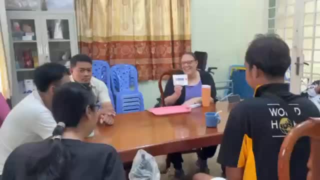 One of the major benefits I’ve noticed during the last three months since promoting Vireak to assistant director is that I have more time and energy to put into things I truly enjoy with our clients! Today, I got to teach English and it was SO MUCH FUN! I’m extra grateful that Vireak thought to take a video for me, too 😃