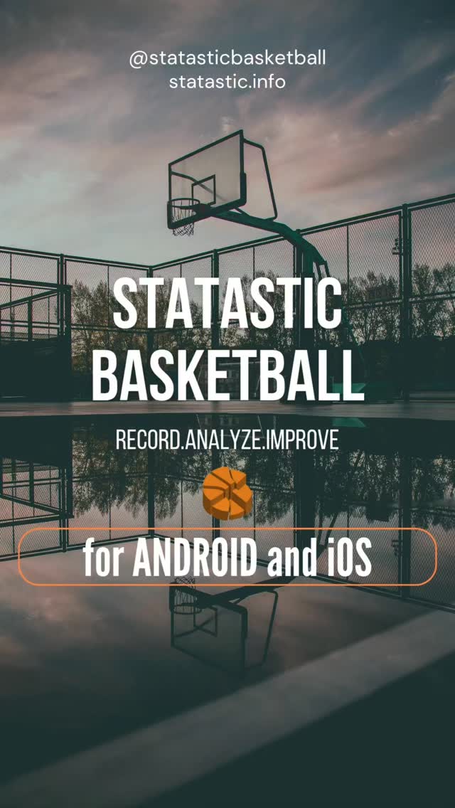 YOU WANT TO KNOW YOUR NUMBERS!
record your games easily
and generate statistics like a pro
STATASTIC BASKETBALL
homepage: statastic.info
#basketball #statasticbasketball #statistics #record #analyze #improve #analytics #sports