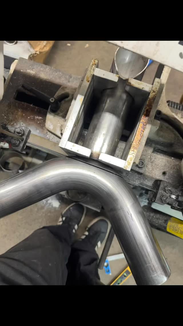 Exhaust in the making x pipe #alsdriftshop #drift #minnesota #ls #life