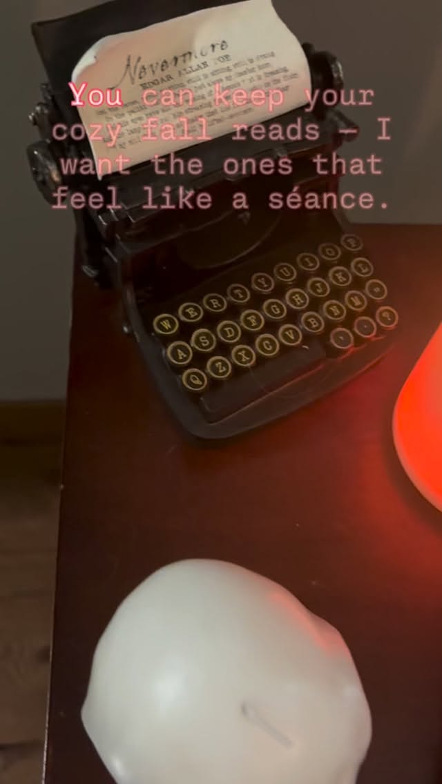 For the readers who crave a chill down their spine instead of a pumpkin spice latte. Or maybe both. Okay, let’s do both. What’s your favorite haunted read?
#Bookstagram #DarkFiction #FallReads #HauntedBooks #DollParts