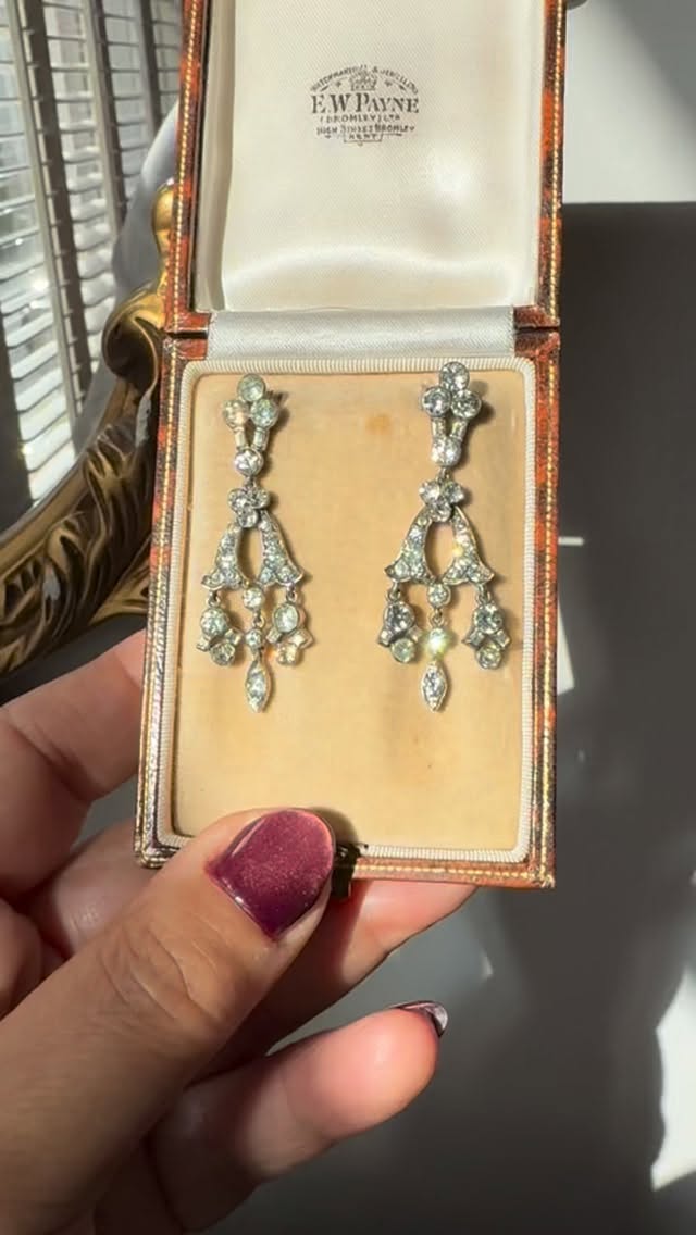 Party season sparkle - get ready!
Antique Chandelier earrings and Georgian Sparkle, setting you apart from everyone else.
All available at www.heirloomjewells.com