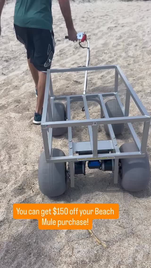 🎃👻 Halloween Deal Alert! 👻🎃
We’re taking $150 OFF the Beach Mule — but hurry, there are only 4 units left and this spooky steal vanishes Friday at midnight! 🕛✨
Don’t miss your chance to roll into beach season with the ultimate electric cart. 🌊⚡
⚠️ Limited stock. Limited time.
#BeachMule #HalloweenDeal #BeachLife #LimitedEdition #ElectricBeachCart