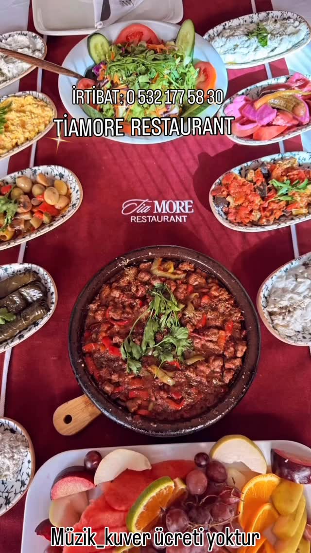 ##En kaliteli et ve şarap deneyimleriniz, sanatçılarımızın eşsiz sahneleri ve
sizlere özel Dansöz şovlarımız için TiaMore’da sizleri
bekliyoruz!
#buyukcekmece #buyukcekmecesahil #canlimüzik
#dansöz #çekmecesahil #tiamorestaurant #sarap #et
#sarapevi #etevi #steakhouse #winehouse #meyhane #yeninesilmeyhane #eğlence