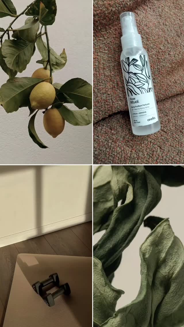 Pure, tonique, essentielle.
Citron et verveine pour assainir, rafraîchir, aligner.
La brume citron-verveine réveille l’énergie, nettoie l’air, recentre le corps.
Un rituel de pureté, pensé pour les moments de silence, de respiration, d’équilibre.
#anella #anellaliving #madeinmorocco #cosmetiquesresponsables #yoga #yogamat #cleanlivinglifestyle #nontoxicliving #citronverveine #lemon #verbena