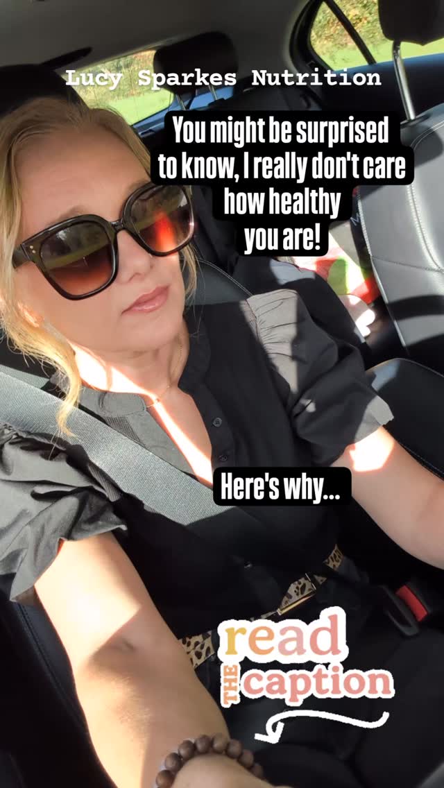 The word healthy doesn't mean anything to me.
We are all different with differing needs.
Some common phrases I hear.
'I eat really healthily'
'I'm so naughty eating this cake'
'I'm not stupid, I know what healthy looks like'
'my diet is healthy but I still feel terrible'
The insights that I listen for, sound like the following;
'i don't know where to start'
'I don't have time'
'I'm not sleeping'
'I can't think straight''
'I think it's my hormones'
'I eat all the right stuff'
'I know what I should be eating'
'My blood tests came back normal with the GP'
'Look at this spare tyre!'
'I ache allover!'
'One glass of wine and if takes me days to recover these days!'
Factors I consider when considering what a client might need help with:
- Genetic profile
- Digestion
- Family dynamics
- Work patterns
- hobbies and lifestyle
- Energy levels
- Amount of stress and / or overwhelm
- Personality type
- Nervous system state.. watching their actions, eye movement and behaviour.
The list goes on...
Am I wrong? Do do you think you are healthy?!!
I'd love to hear what it means to you
Lucy 🩷❤️
#health #ibs #healthy #hormones #nutrition
#guthealth #testresults #fatigue #familylife #selfcare #busymum #diet #dietsdontwork