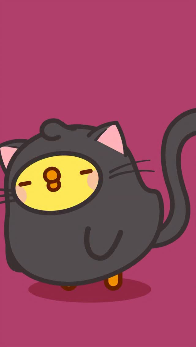 POV: trying to scare people with the cutest cat costume ever ๐โโฌ๐ป #halloween