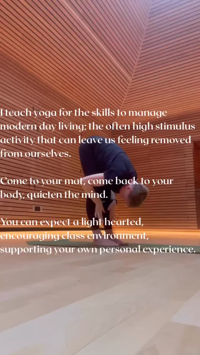 I teach yoga for the skills to manage modern day living; the often high stimulus activity that can leave us feeling removed from ourselves. Come to your mat, come back to your body, quieten the mind.
You can expect a light hearted, encouraging class environment, supporting your own personal experience.
Monday
6-7 PM Vinyasa Flow
Tuesday
7-8 AM Rise & Flow
Wednesday
6-7 PM Rocket Yoga
All @ The Works Studio, Badcox, Frome
Please visit my website.
Link in the bio 🤎
.
ONLINE CLASSES
In November, after my break for teacher training, we’ll take the Tuesday 7AM class online. I would also be interested in offering a Thursday class, latest thoughts are another 7AM, but a different style.
If this would suit you, please let me know what you’d like to see; Flow, Yin, a mix of both Flow Restore, Rocket, Meditation and Relaxation? I’m open. What do you feel you need?
.
.
#mindfullness #mentalhealth #yogi #yogapractice #yogafrome #yogalife #yogaisajourney #frome #rocketyoga #vinyasa #yinyoga #fiveelements #livinginlinewithnature