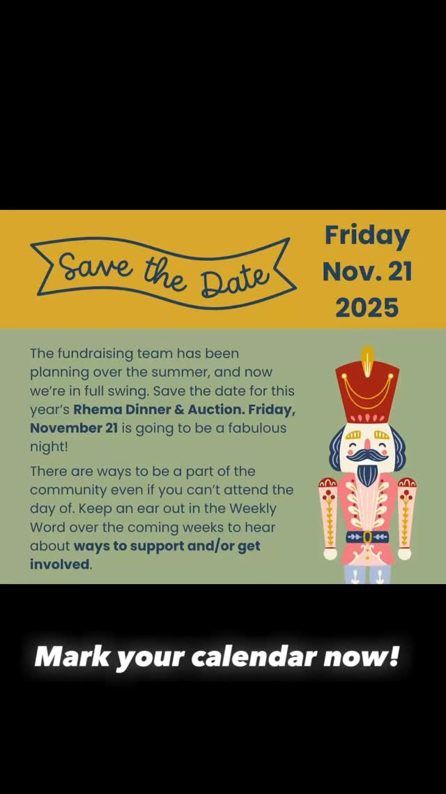 Get ready……it’s coming! #dinnerauction #fundraiser #rhemachristianschool