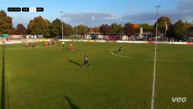 78.Spielminute- Der erneute Ausgleich durch Paulino de Tullio (2:2)