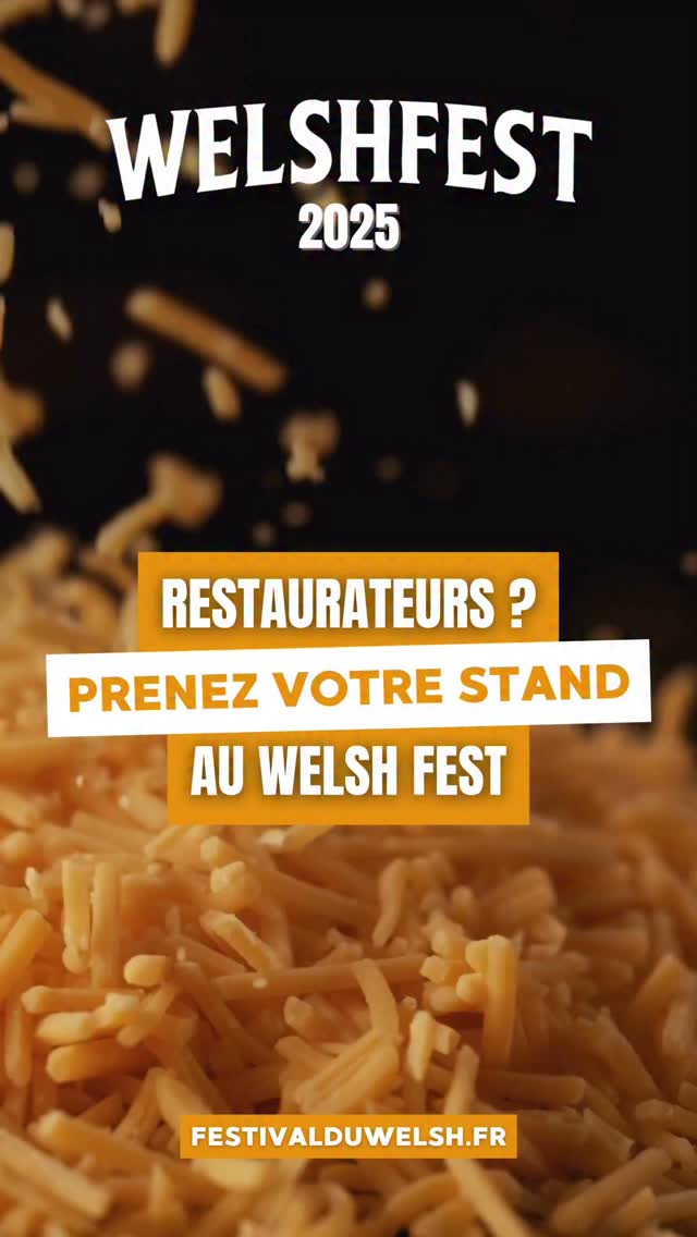 🧀 Restaurateurs, votre Welsh mérite la lumière ?
C’est le moment de le faire briller ✨
Le Welsh Fest arrive les 29 & 30 novembre à Lille – Gare Saint-Sauveur 🔥
Deux jours de festival, des milliers de visiteurs, de la musique, des dégustations…
et surtout :
👉 des stands gourmands pour partager votre savoir-faire et faire fondre les passionnés 🧡
Rejoignez le Marché Gourmand du Welsh Fest et vivez une expérience unique :
celle d’un événement qui célèbre le patrimoine culinaire, la convivialité et les artisans du goût.
Entre concours, concerts, démonstrations et rencontres inspirantes,
le Welsh Fest met à l’honneur celles et ceux qui font vibrer la gastronomie du Nord 🍽️
Soyez acteur du Welsh Fest 2025, faites partie de l’aventure, et devenez l’une des références du Welsh !
📩 Infos & réservations → en dm sur instagram
#welshfest #lillemaville #Lille #FoodFestival #Cheddar #Restaurateurs #welshpower #georgesvlille