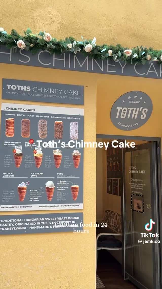 @tothschimneycake : OMG, wooow, feeling soo honored being mentioned in your Top 4 food places in Zürich!! So so grateful, thank yooou!🍦🍓🍫🍌