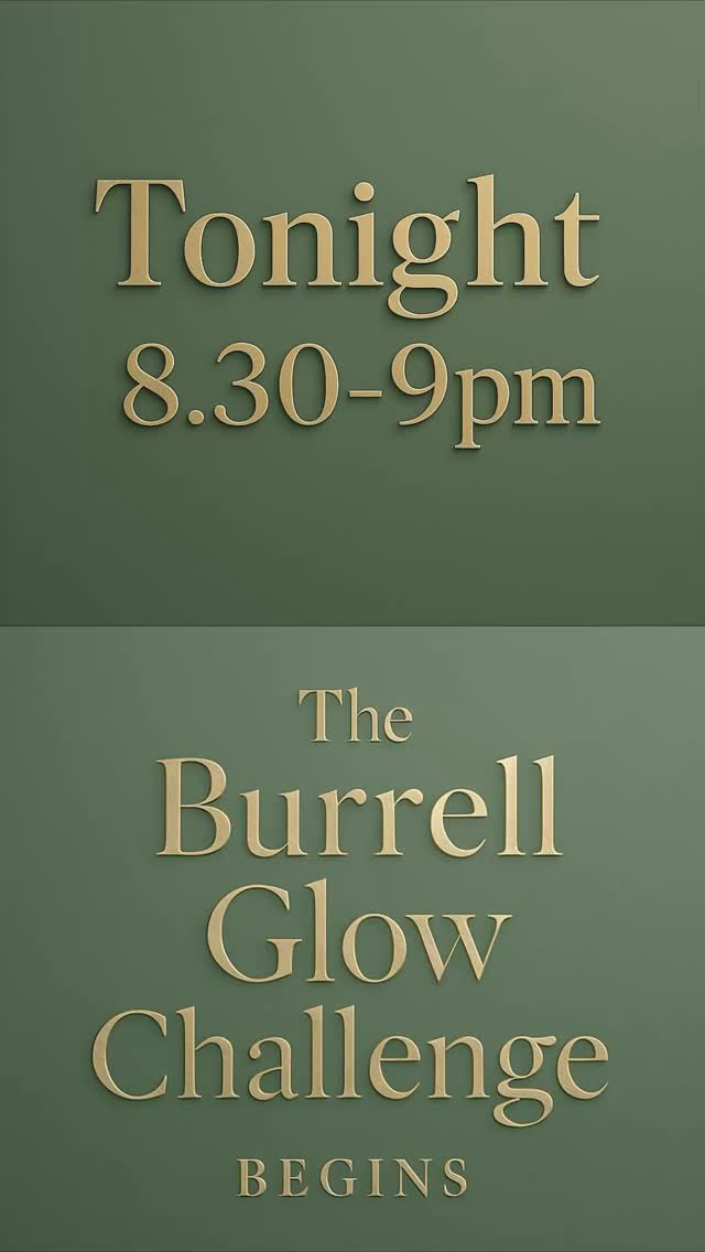 🚨 Don’t be the one watching everyone else glow. ✨Join me tonight!
✨ Glass skin. Firmer. Brighter. Tighter
The Burrell Glow Challenge is designed to deliver visible transformation in just 7 nights - and the glow work happens in that sweet spot of the evening, 8:30 – 9pm.
Powered by The Burrell Glow Method™, my accredited facial cupping technique, and advanced plant-tech actives, this is skincare elevated skincare with bundle savings - choose from:
🌿 ILLUMINATE Collection - 👉 Bright. Refined. Awakened - think fresh, polished, lit-from-within glow.
🌸 RADIANCE Collection
👉 Vibrant. Dewy. Radiant - think hydrated, luminous, skin-alive energy
👑 TRANSFORM Collection
👉 Lifted. Glowing. Redefined -think sculpted contours, glass-skin luxury. My personal favourite.
🛍 Tap the link in bio to choose your Collection and join me tonight ✨
#glowfromwithin #burrellglow #antoniaburrell #7dayglowchallenge #skinconfidence #athomefacial #glow #facecupping