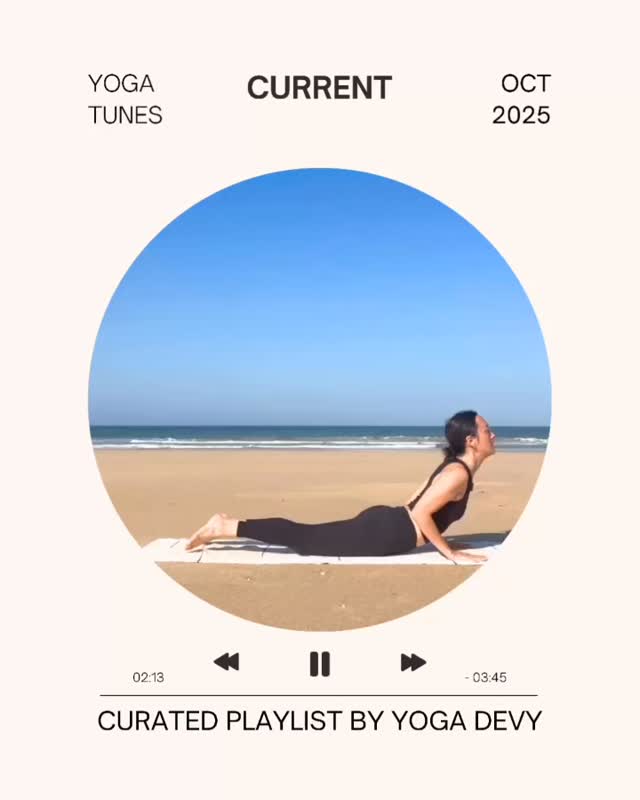 Have you been resisting something lately?
Trying to control, to force and make things happen your way? What if we just let go?
After grounding our energy last month, we now flow like water finding its way. We learn to surf the waves of change, exploring the water element and balancing Svadhisthana (sacral chakra) - our center of creativity and emotion.
This month, we’re exploring movements that ripple through the body, releasing resistance from the hips and pelvis. Learning to flow instead of force. 🌊
🧘♀️On the mat:
- Move with the current, not against it
- Trust the flow, even when it feels uncertain
- Let your body teach you about surrender
The current is already moving. We just need to stop resisting it.
Ready to flow? Check out this month’s playlist 🎵🍂