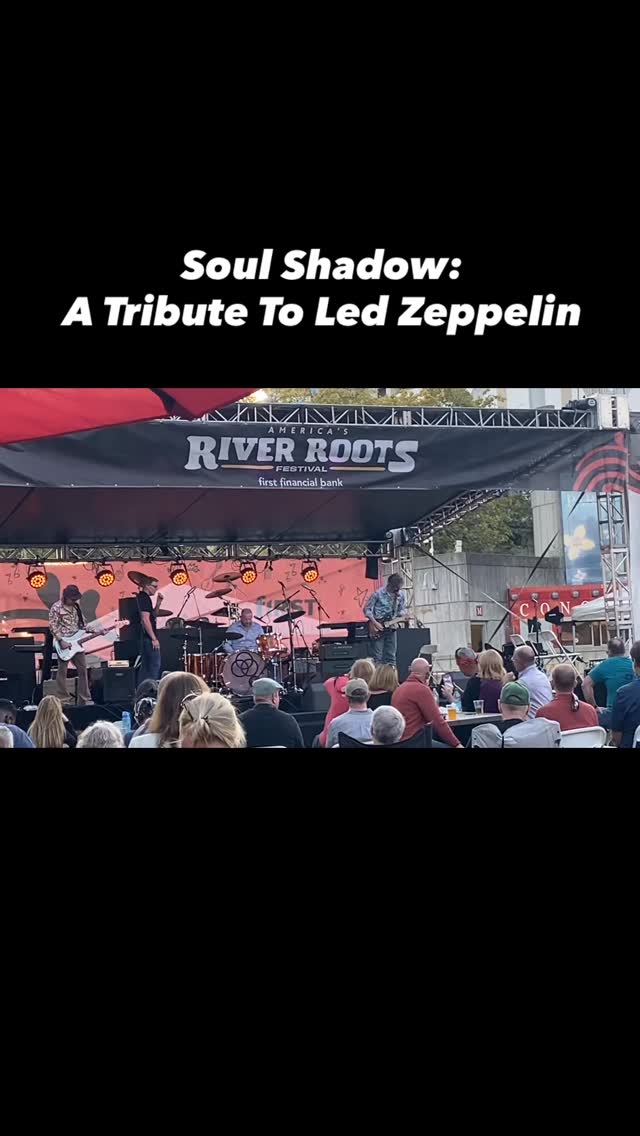 Feels good to get on stage with my Led Zeppelin tribute band, Soul Shadow. Awesome crowd! Awesome night!