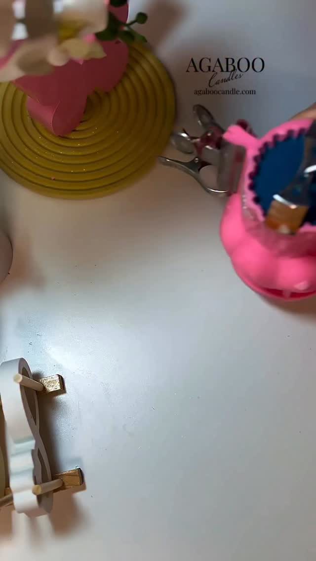 Candles, molds, materials are here - agaboocandle.com Worldwide shipping!