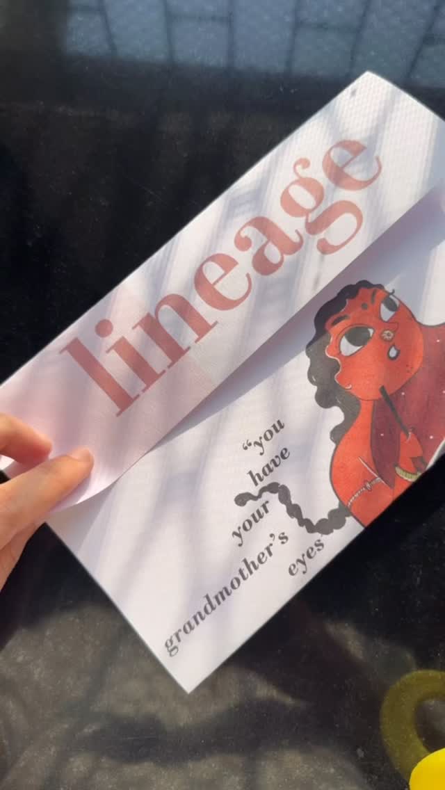 What gets passed on from those who came before us? Do we want to keep those attributes? Do we get a say in it? And how much? This was both a pleasure and pain to put together (almost like our family dynamics🌚) but ✨WORTH✨ it.