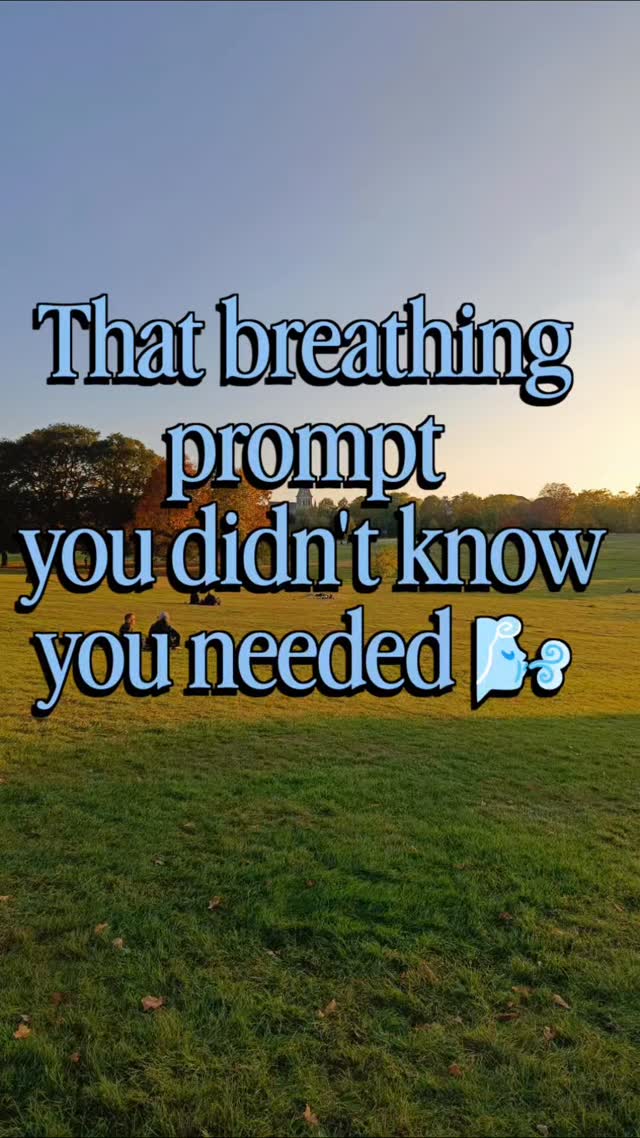 We all need a little reminder. Here's your weekly nudge to slow down your breathing, even if it's just for a few moments. Intentional slow breathing can have a profound impact on various aspects of life.
As the days get darker, this practice reminds me to check in with myself.
#breath #slowbreathing