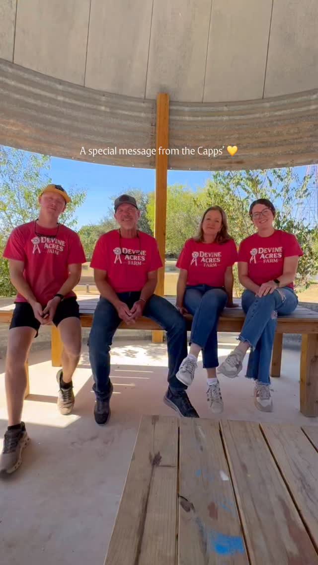 Taking a quick pause to say thank you for all the support and touch on some things going on around the farm! 💛