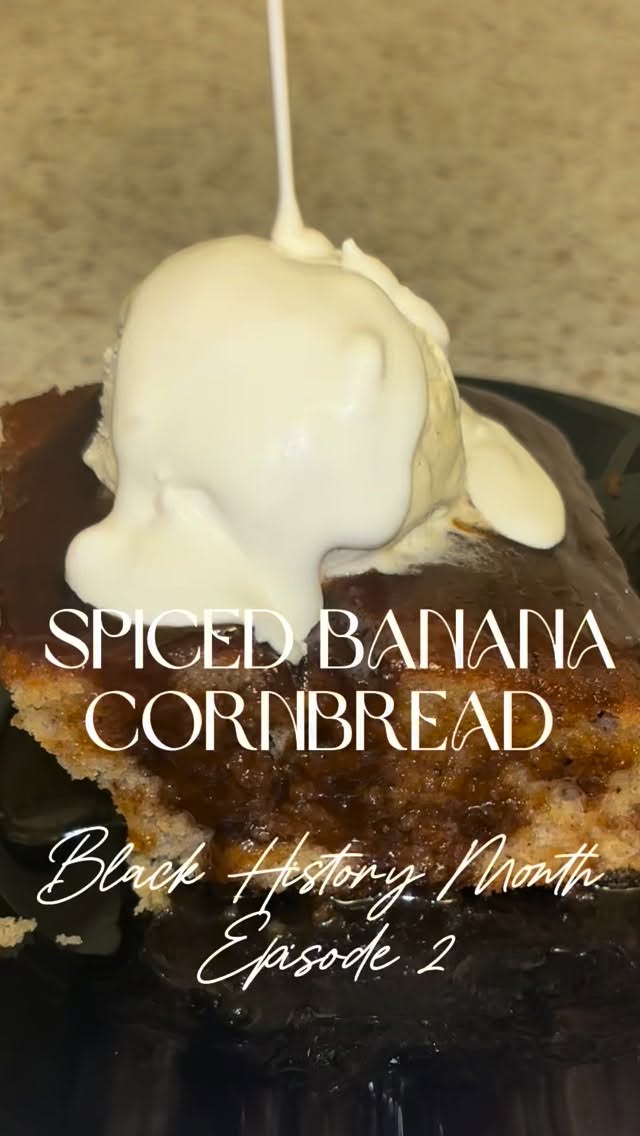 BHM Series Episode 2: Spiced Banana Cornbread
Ingredients
⢠200g yellow cornmeal
⢠250g plain/all-purpose flour
⢠1 tbsp baking powder
⢠1 tsp fine salt
⢠100g granulated sugar
⢠50g light brown sugar
⢠2 tsp ground cinnamon
⢠1 tsp nutmeg
⢠150g ripe banana, pureed
⢠2 large eggs
⢠250 ml whole milk/coconut milk 1 tsp apple cider vinegar (to make faux buttermilk)
⢠80ml vegetable oil
⢠80ml melted butter
⢠1 tbsp vanilla extract
Brown sugar Rum syrup
⢠1 tbsp vanilla extract
⢠250g butter
⢠200g muscovado sugar/light brown
⢠4 tbsp rum
⢠120 ml whole/coconut milk
⢠Pinch of cinnamon + salt
Method in the comments!
Donāt forget to check out @themoodyfoody original cornbread recipe, it slaps!!!