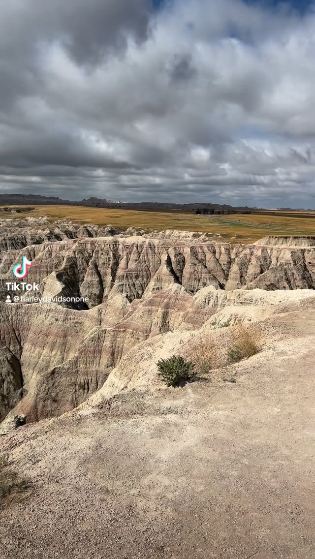 🌪️ Entre ciel et pierre / Between Sky and Stone
📍 Badlands, South Dakota — August 5, 2024, 10:04
Les nuages roulaient comme des moteurs d’orage au-dessus des crêtes.
Le vent portait les murmures d’un monde plus ancien que nos rêves.
J’étais là, sur ma route, témoin du temps et de la poussière.
Ici, la terre ne ment pas. Elle se montre nue, rugueuse, vraie.
C’est ce jour-là que j’ai compris :
on ne conquiert pas la route…
on s’y confesse.
The clouds were heavy, like thoughts before freedom.
The wind spoke in forgotten tongues.
And somewhere between dust and silence,
I found my own road again.
#SerialBiker #Badlands #Sturgis2024 #RideYourTruth #FreedomIsNotForSale #PopRoad #RoadSpirit