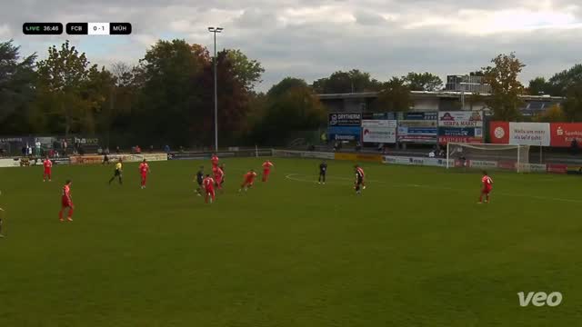 36.Spielminute- Der Ausgleich durch Jimmy Marton (1:1)