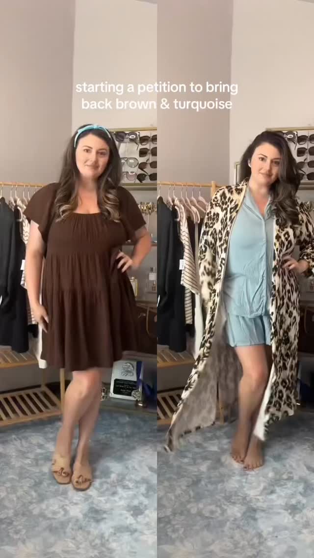 Ok millennials, we gotta bring back turquoise & brown! Loving this combo for fall!
Comment SHOP below to receive a DM with the link to this post on my LTK ⬇ https://liketk.it/5qOdP #ltkseasonal #ltkmidsize #ltkstyletip #fallfashion #millenials #millenialfashion #early2000sfashion #earlyaughts #brownandturquoise #momootd
•
@inmysundays @skims @oldnavy @briannacannonofficial