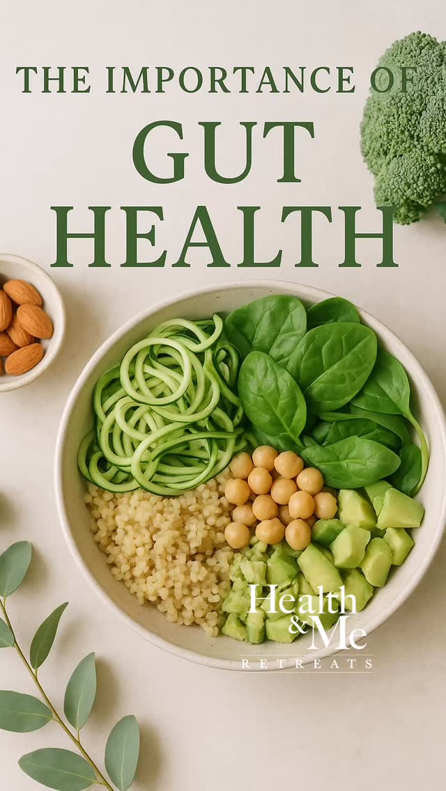 The Importance of Gut Health 🥑🥦
Why It Matters for Your Mind and Body 🤯🧘♀️
When people think of health, they often focus on diet, exercise, or sleep. 🍏💪🏻😴
But there’s one area of the body that plays a surprisingly big role in overall wellbeing—your gut. Often called the “second brain,” 🧠 your gut is home to trillions of bacteria, fungi, and other microbes that make up your gut microbiome.
At Health & me, we believe that understanding and supporting gut health is one of the most powerful steps you can take towards balance, energy, and vitality.
🔗 Follow link in bio to our latest blog for more info 🧠📚
#healthandmeretreats #guthealthmatters #healthyeating